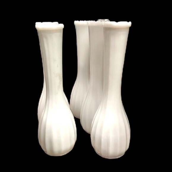 Randall Milk Glass Vases‎ Vintage - Picture 3 of 4